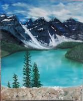 Realism - Mountain Lake - Original